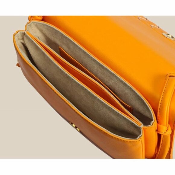 Designer Genuine Woven Leather Handbag Handmade Shoulder Bag - Gift for Her - Picture 3 of 10